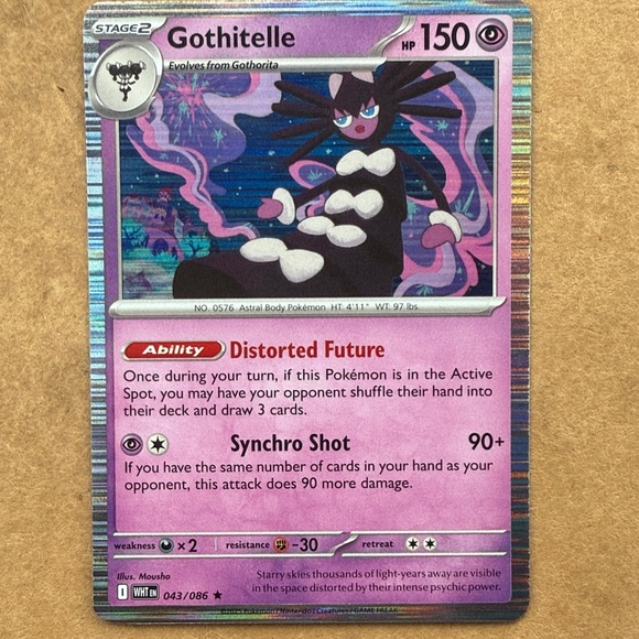 6 Psychic Pokemon Trading Cards - All Holo and Rare - Picture 5 of 7